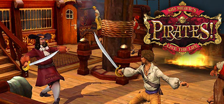 Steam header art for Sid Meier's Pirates!