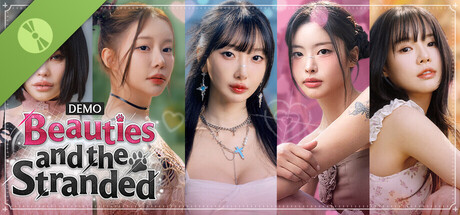 Steam header art for Beauties and the Stranded Demo
