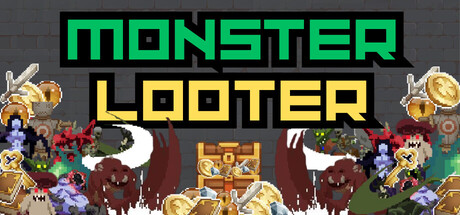 Steam header art for Monster Looter