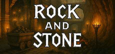 Steam header art for Rock and Stone