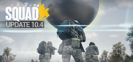 Steam header art for Squad