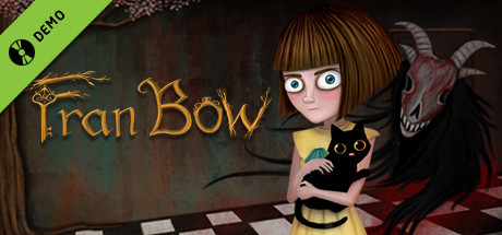 Steam header art for Fran Bow Demo