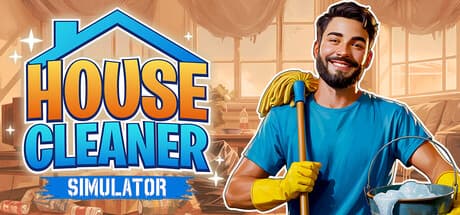 Steam header art for House Cleaner Simulator