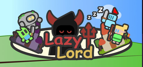 Steam header art for Lazy Lord: War on the Desktop