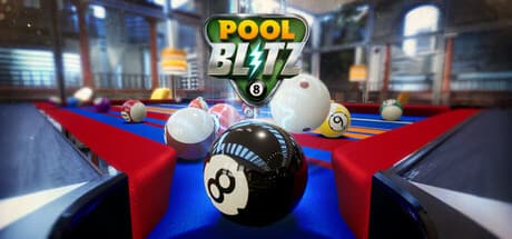 Steam header art for Pool Blitz