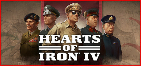 Steam header art for Hearts of Iron IV