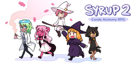 Steam header art for Syrup 2: Candy Alchemy RPG