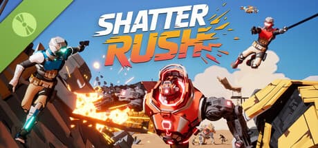 Steam header art for ShatterRush Open Pre-Alpha