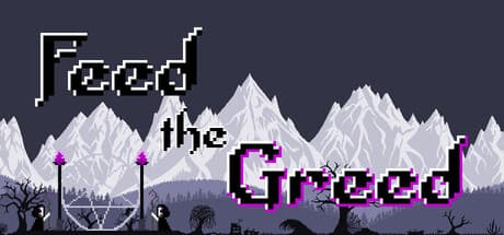 Steam header art for Feed the Greed