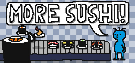 Steam header art for More Sushi!