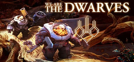 Steam header art for We Are The Dwarves