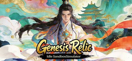 Steam header art for Genesis Relic: Idle Sandbox Simulator