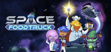 Steam header art for Space Food Truck