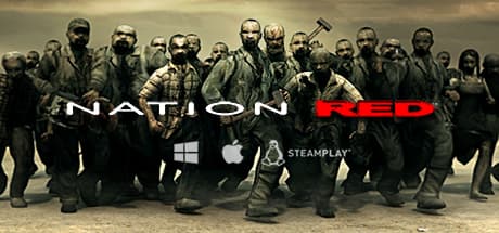 Steam header art for Nation Red
