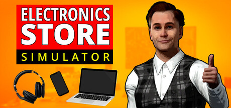 Steam header art for Electronics Store Simulator
