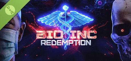 Steam header art for Bio Inc. Redemption Demo