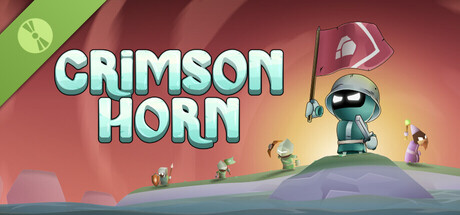 Steam header art for Crimson Horn Demo