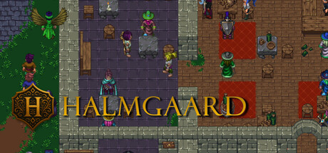 Steam header art for Halmgaard MMORPG