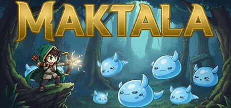 Steam header art for Maktala: Slime Lootfest