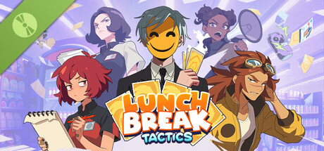 Steam header art for Lunchbreak Tactics Demo