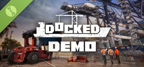Steam header art for Docked Demo