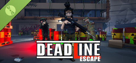 Steam header art for Deadline Escape Demo