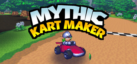 Steam header art for Mythic Kart Maker