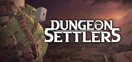 Steam header art for Dungeon Settlers Playtest