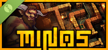 Steam header art for Minos Demo