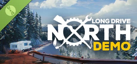 Steam header art for Long Drive North: Co-Op RV Simulator Demo