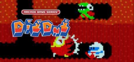 Steam header art for ARCADE GAME SERIES: DIG DUG