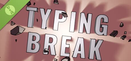 Steam header art for Typing Break Demo