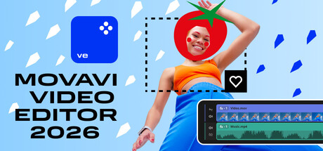 Steam header art for Movavi Video Editor 2026