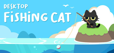 Steam header art for Desktop Fishing Cat