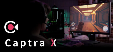 Steam header art for Captra X - Screen Recorder