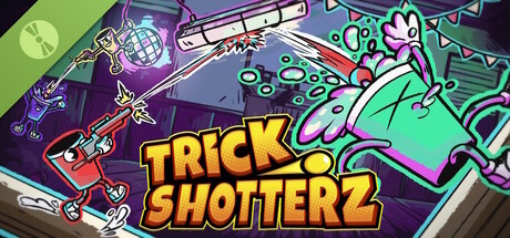 Steam header art for Trickshotterz Demo