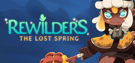 Steam header art for Rewilders: The Lost Spring Playtest