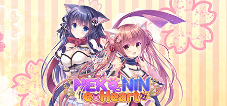 Steam header art for NEKO-NIN exHeart