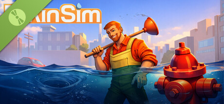 Steam header art for DrainSim Demo