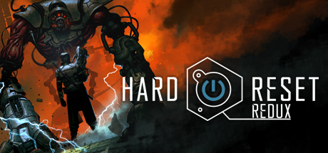 Steam header art for Hard Reset Redux