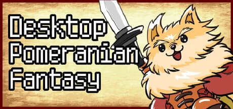 Steam header art for Desktop Pomeranian Fantasy