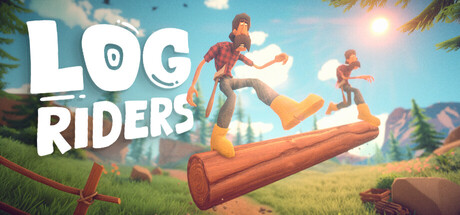 Steam header art for Log Riders