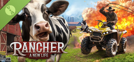 Steam header art for Rancher: A new life Demo
