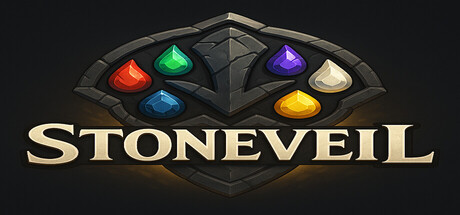 Steam header art for Stoneveil Playtest
