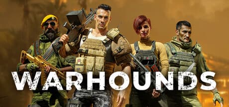 Steam header art for Warhounds Playtest