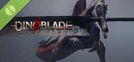 Steam header art for Dinoblade Demo