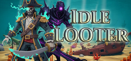 Steam header art for Idle Looter