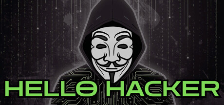 Steam header art for HELLO HACKER