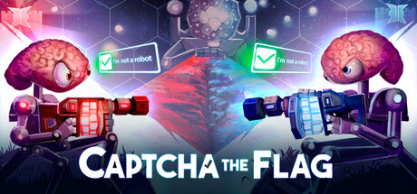 Steam header art for Captcha The Flag