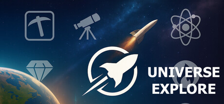 Steam header art for Universe Exploration